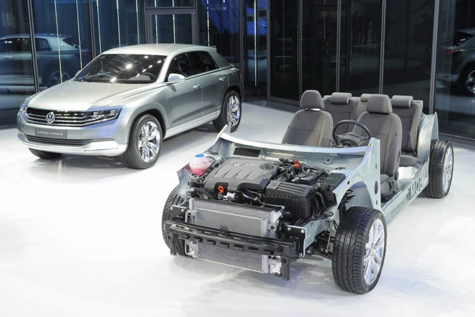 Het MQB-platform van Volkswagen
