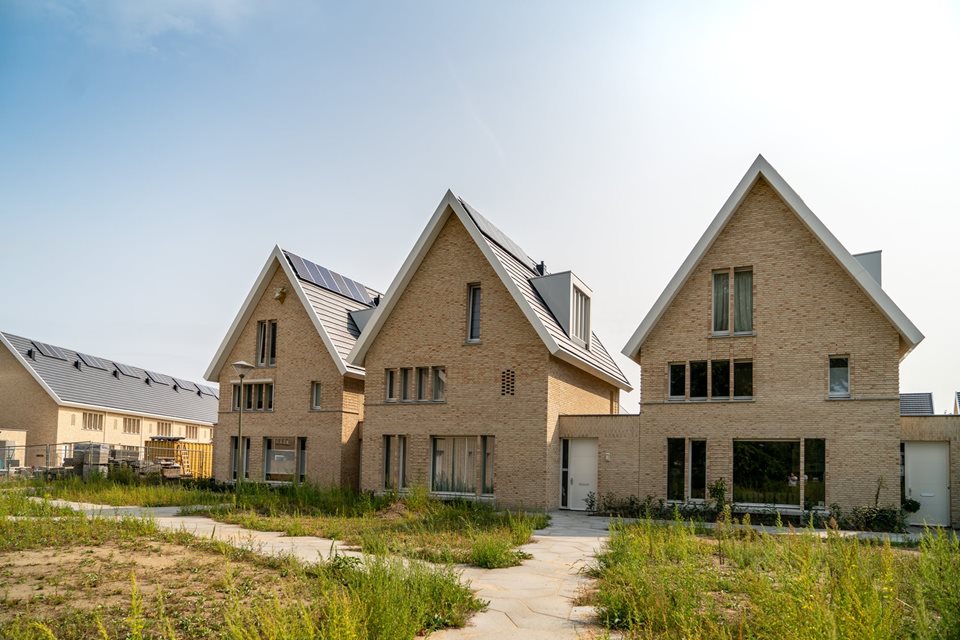 Oss heeft nieuwe prefab daken in het project Zwanenberg