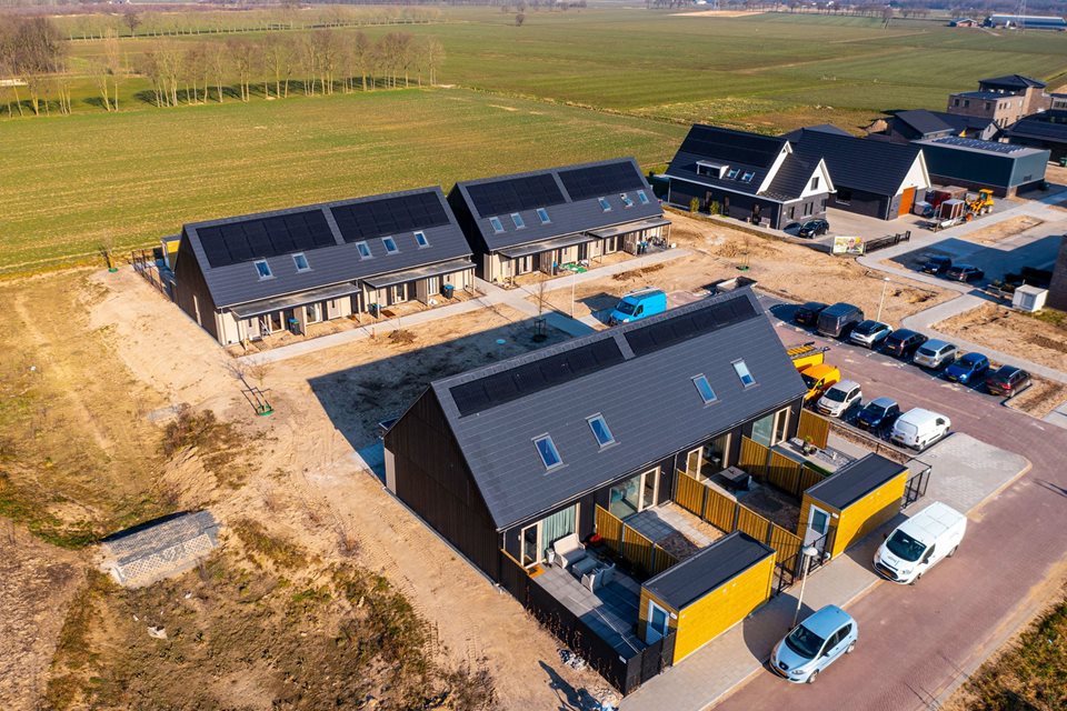 Duurzame prefab Premodu woningen in Overasselt voor Oosterpoort