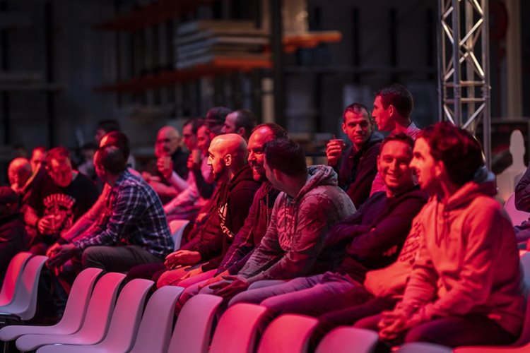 Positieve collega's tijdens de inspiratie dag in Almelo