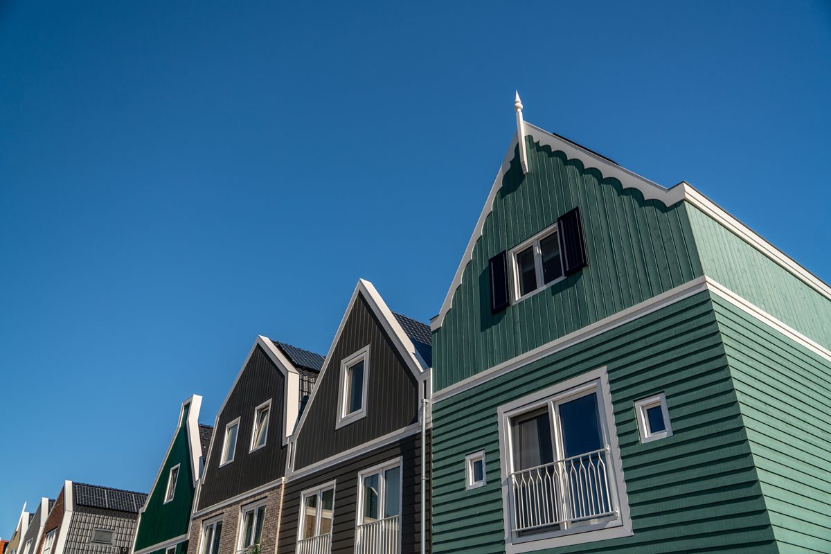 Nieuwe Woningen opo de zaanse eilanden