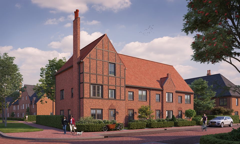 Artist impression van Tudorpark