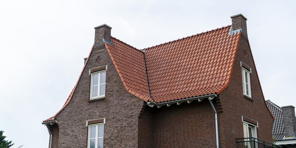 Prefab daken op huizen ontworpen door SCALA architecten