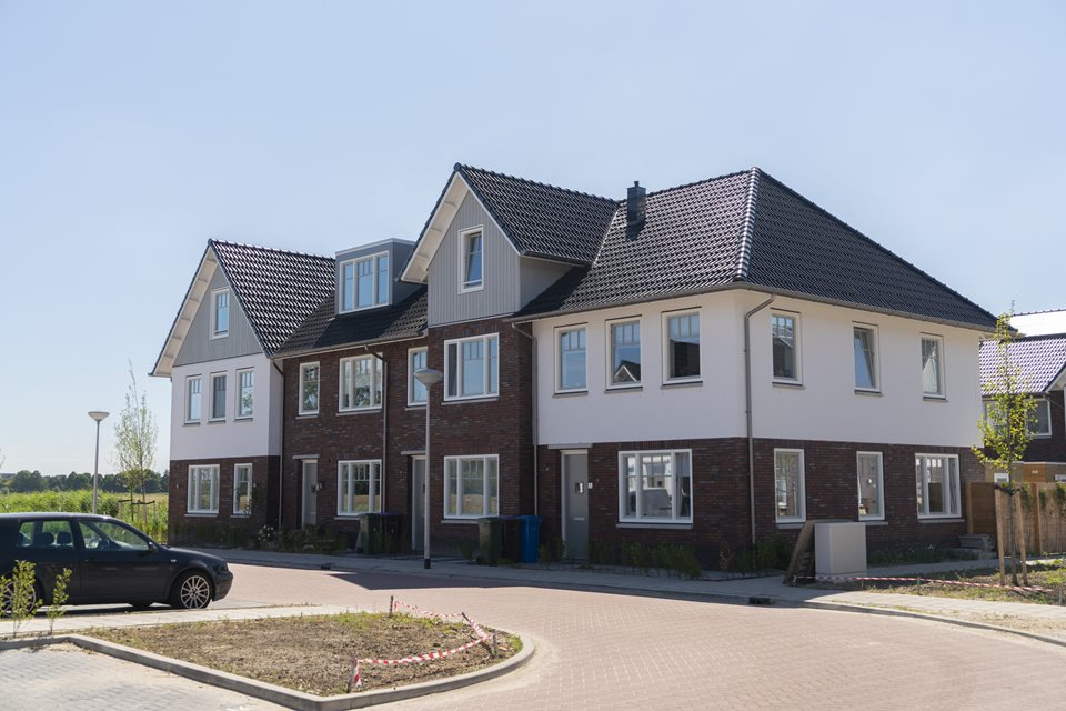 Woningen in Boskoop met Prefab dak