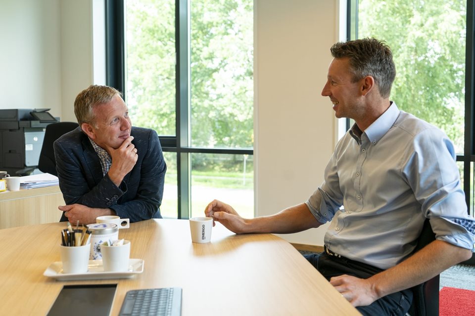 Hendrik-Jan Weggeman en Gerrit-Jan van Riessen