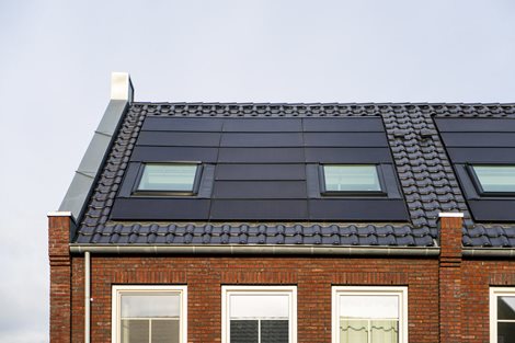 Prefab Navitect II dak inclusief dakramen in Zevenhuizen