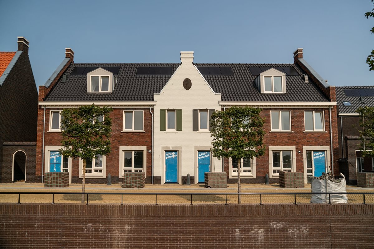 Houtskelet nieuwbouw daken