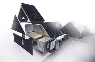 Concept prefab Premodu woning 