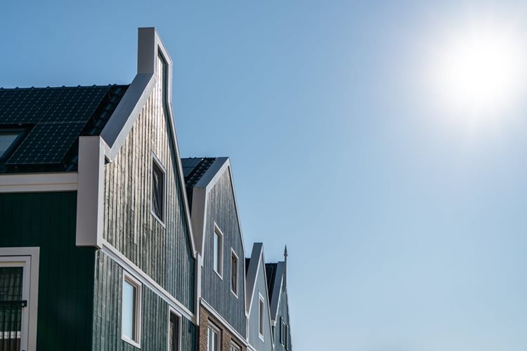 Zaanse woningen met Emergo Prefab dak