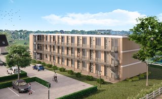 Compacte houten appartementen voor de allergrootste doelgroep in Nederland