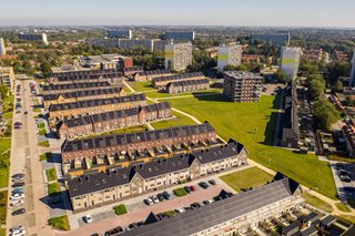 164 woningen in Purmerend met prefab daken van Emergo