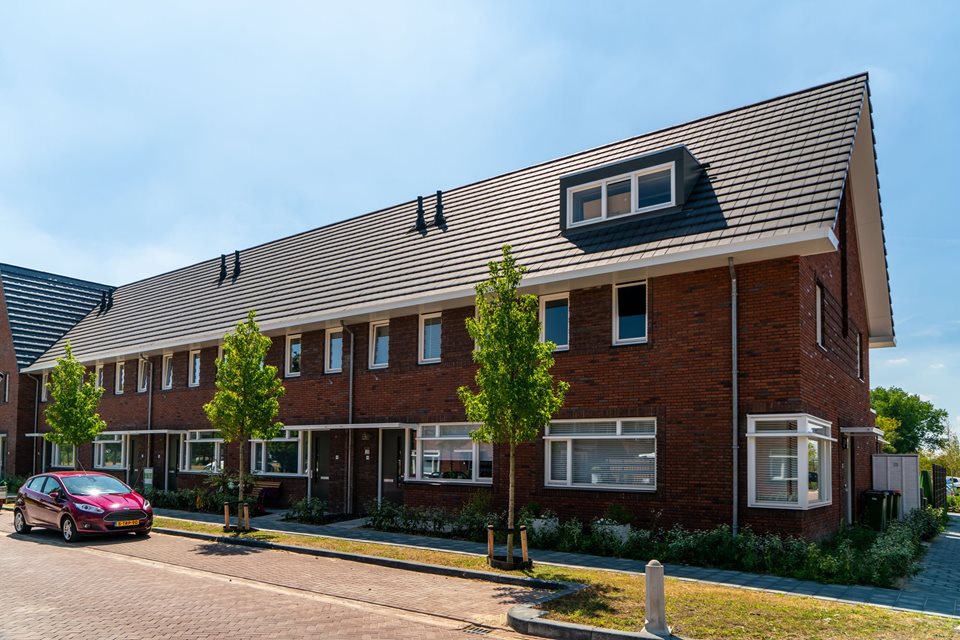 Prefab daken in Wageningen