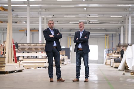 Directie van Emergo: Koos Wessels en Hendrik-Jan Weggeman