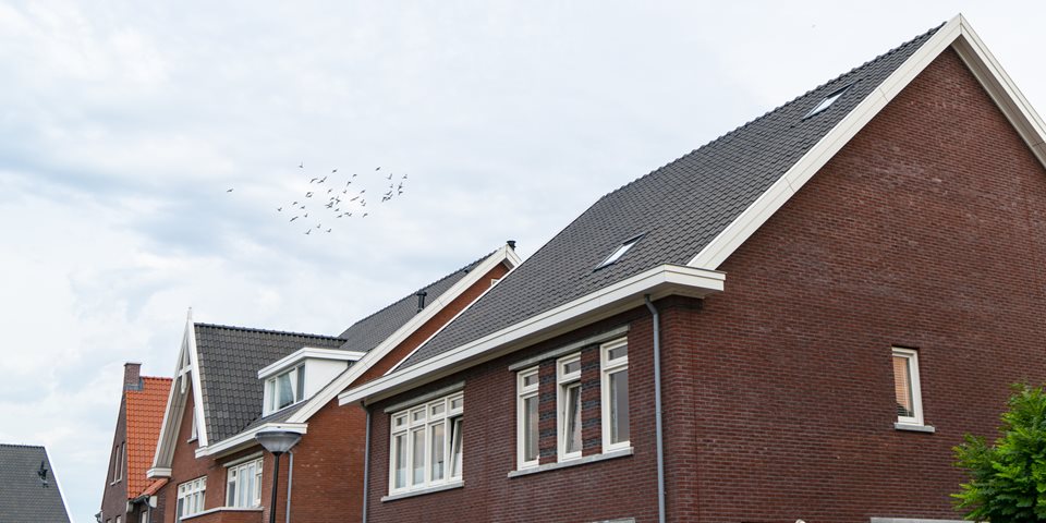 Prefab daken in Wateringse Veld