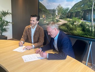 Natuurinclusief wonen: tekenmoment voor 15 duurzame starterswoningen in Didam