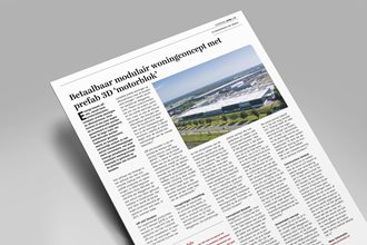 Betaalbaar modulair woningconcept met prefab 3D ‘motorblok’
